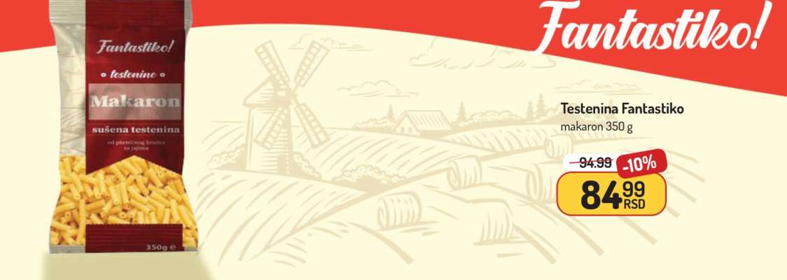 Testenina Fantastiko