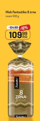 Hleb Fantastiko 8 zrna