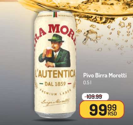 Pivo Birra Moretti