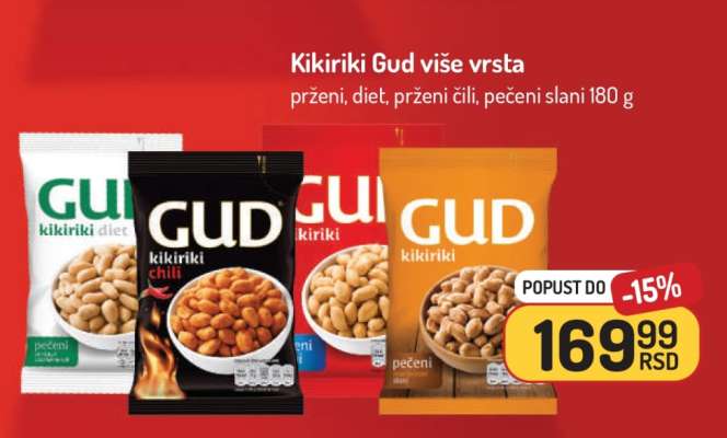 Kikiriki Gud više vrsta