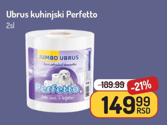 Ubrus kuhinjski Perfetto