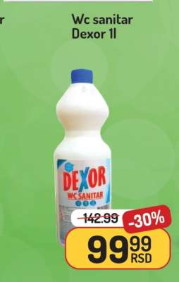 Wc sanitar Dexor 1l