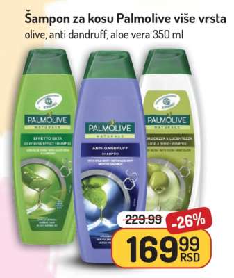 Šampon za kosu Palmolive više vrsta