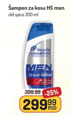 Šampon za kosu HS men