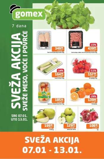 Gomex katalog - 07.01.2026 - 13.01.2026.