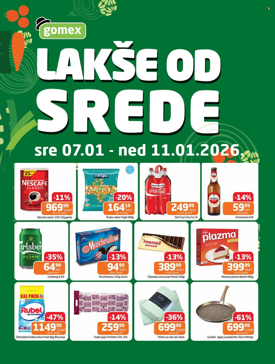 Gomex katalog - 07.01.2026 - 11.01.2026. Stranica 1