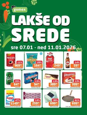 Gomex katalog - 07.01.2026 - 11.01.2026.