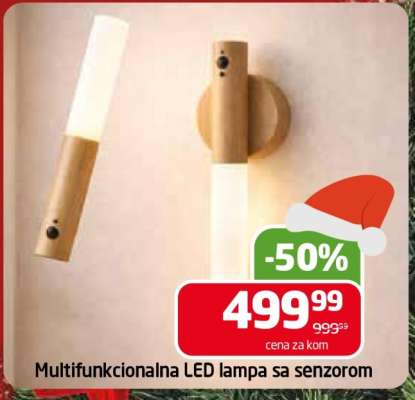 Multifunkcionalna led lampa sa senzorom