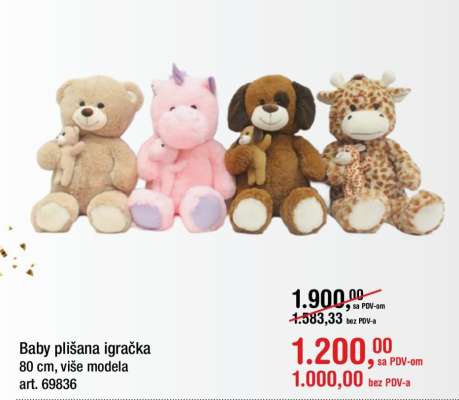 Baby plišana igračka