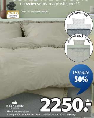ELMA set posteljine