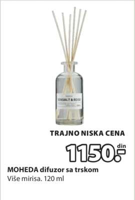 MOHEDA difuzor sa trskom