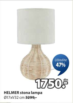 HELMER STONA LAMPA