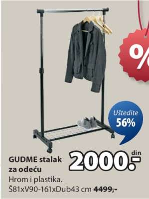 GUDME STALAK ZA ODEĆU