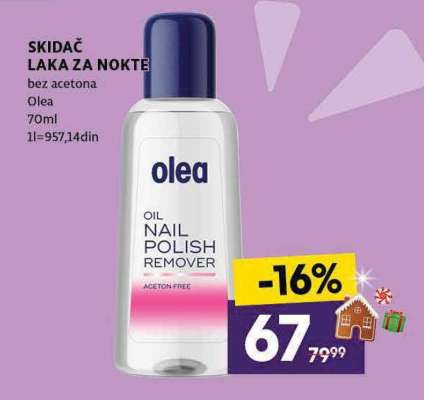 SKIDAČ LAKA ZA NOKTE