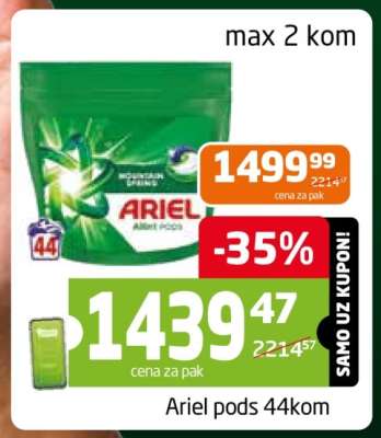 Ariel pods 44kom