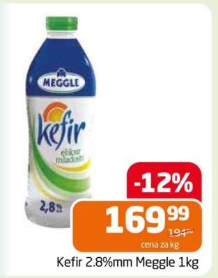Kefir 2.8%mm Meggle 1kg