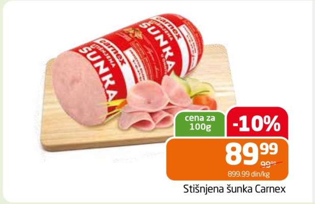 STIŠNJENA ŠUNKA Carnex