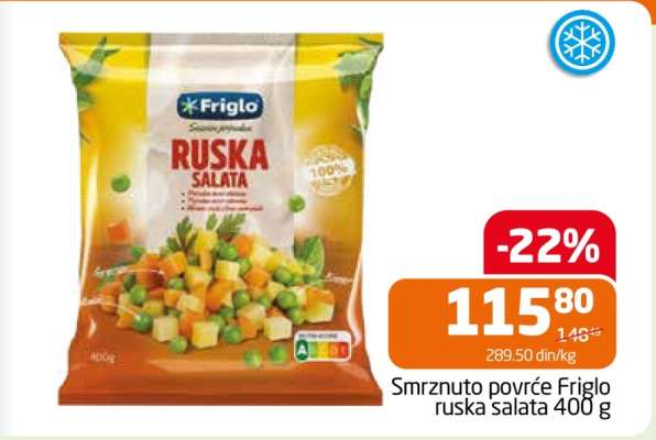 Friglo ruska salata 400 g