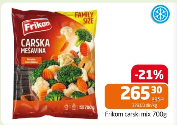 Frikom carski mix 700g