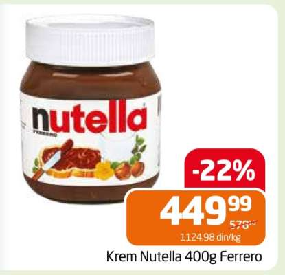 Krem Nutella 400g Ferrero