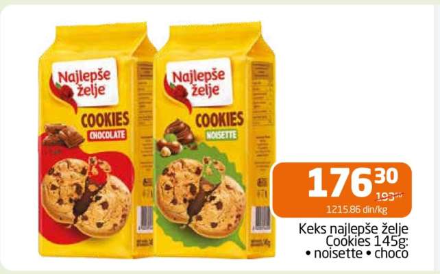 Keks najbolje želje Cookies 145g