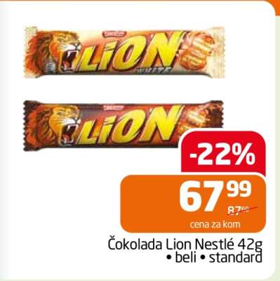 Čokolada Lion Nestlé 42g
