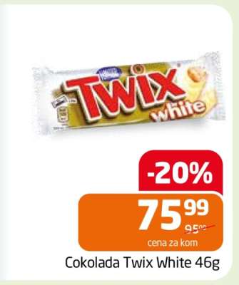 Cokolada Twix White 46g