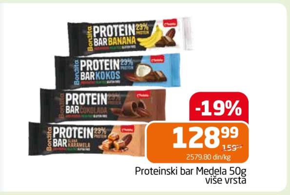 Proteinski bar Medela 50g