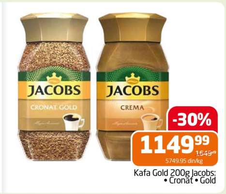 Kafa Gold 200g Jacobs