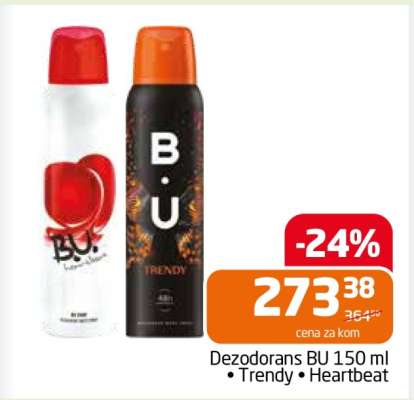 Dezodorans BU 150 ml