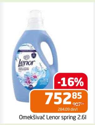 Omekšivač Lenor spring 2.6l