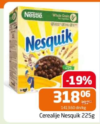 Cerealije Nesquik 225g