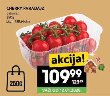 Cherry paradajz