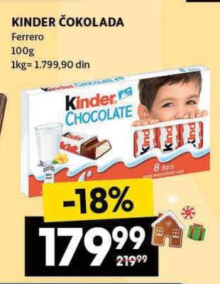 Kinder Čokolada
