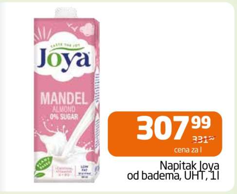 Napitak Joya od badema, UHT, 1l