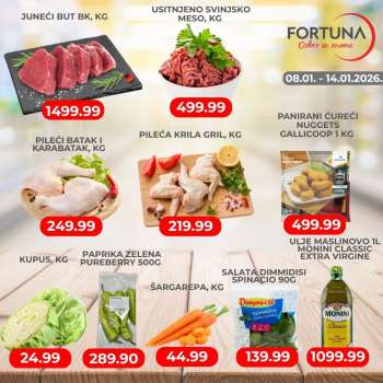 Fortuna Market katalog - 08.01.2026 - 14.01.2026.