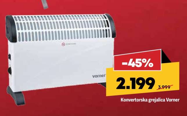 Konvertorska grejalica Vorner