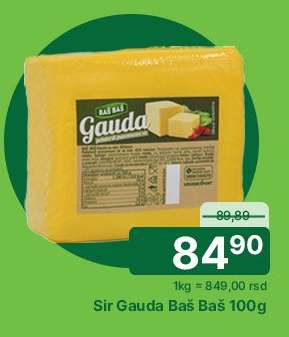 Sir Gauda Baš Baš 100g