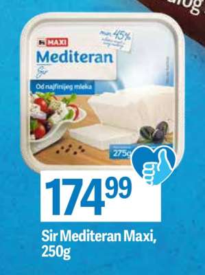 Sir Mediteran Maxi, 250g