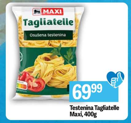 Testenina Tagliatelle Maxi 400g