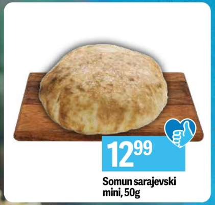 Somun sarajevski mini, 50g