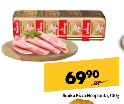 ŠUNKA PIZZA Neoplanta 100g