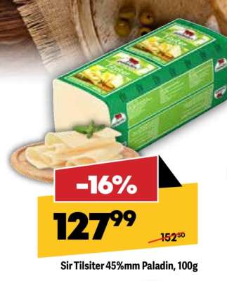 Sir Tilsiter 45 % mm Paladin , 100g
