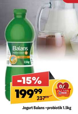Jogurt Balans probiotik 1.5kg
