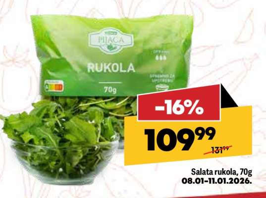 Salata rukola 70g