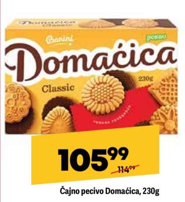 Čajno pecivo Domaćica 230g