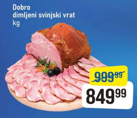 Dobro dimljeni svinjski vrat