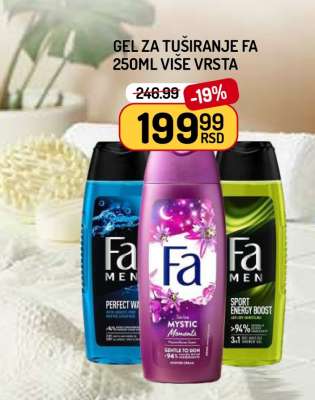 Gel za tuširanje Fa 250ml