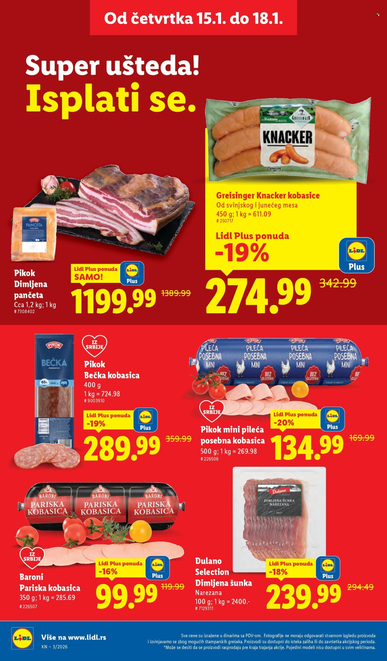 Lidl katalog - 15.01.2026 - 21.01.2026. Stranica 20