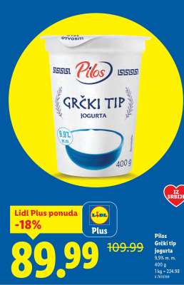 Pilos Grčki tip jogurta